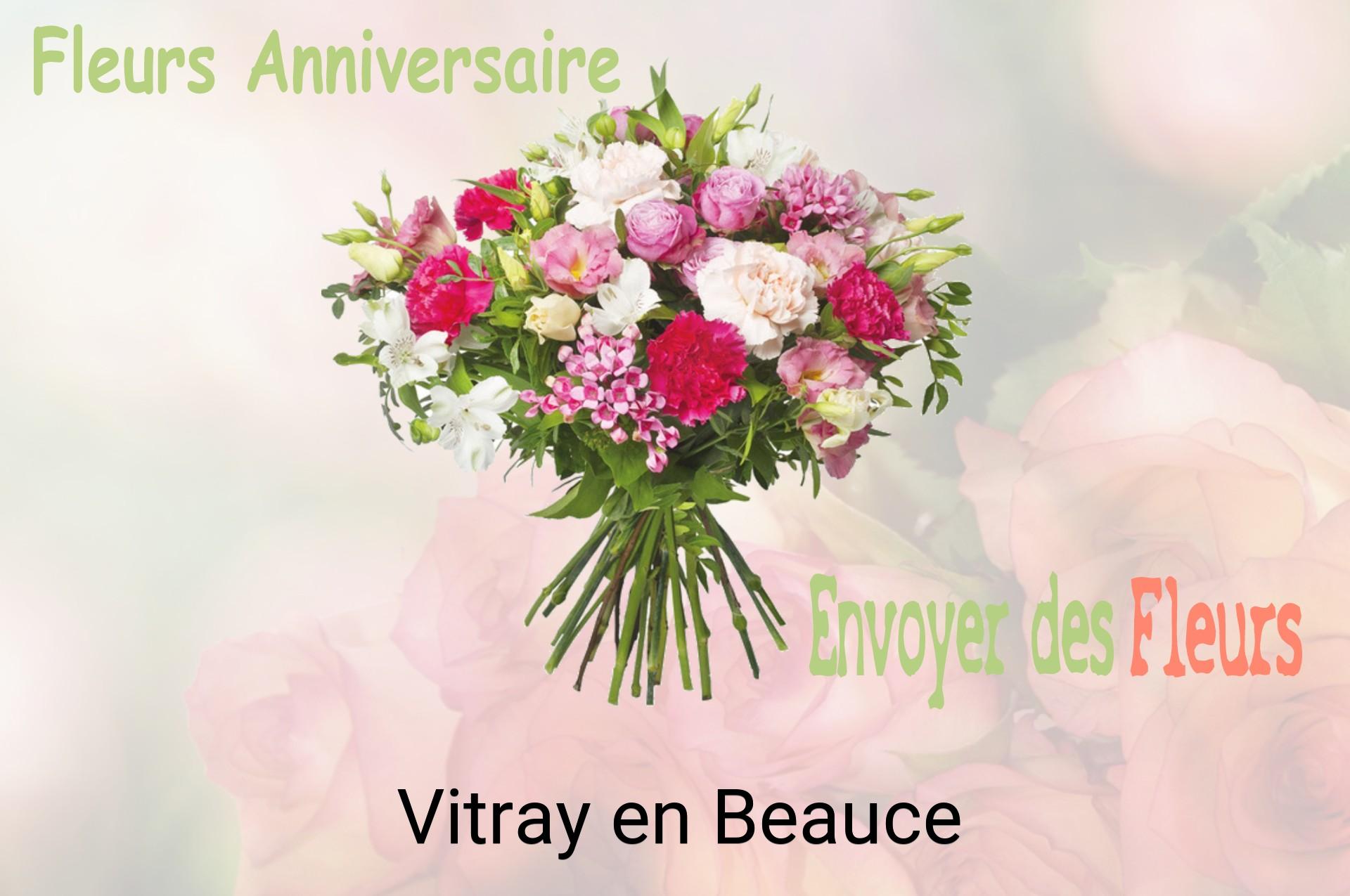 Bouquet de fleurs d’anniversaire livré à Vitray-en-Beauce